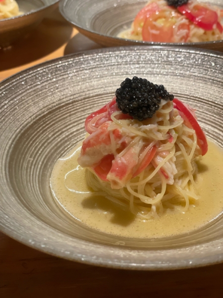 冷製パスタ