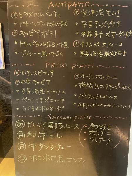 メニュー